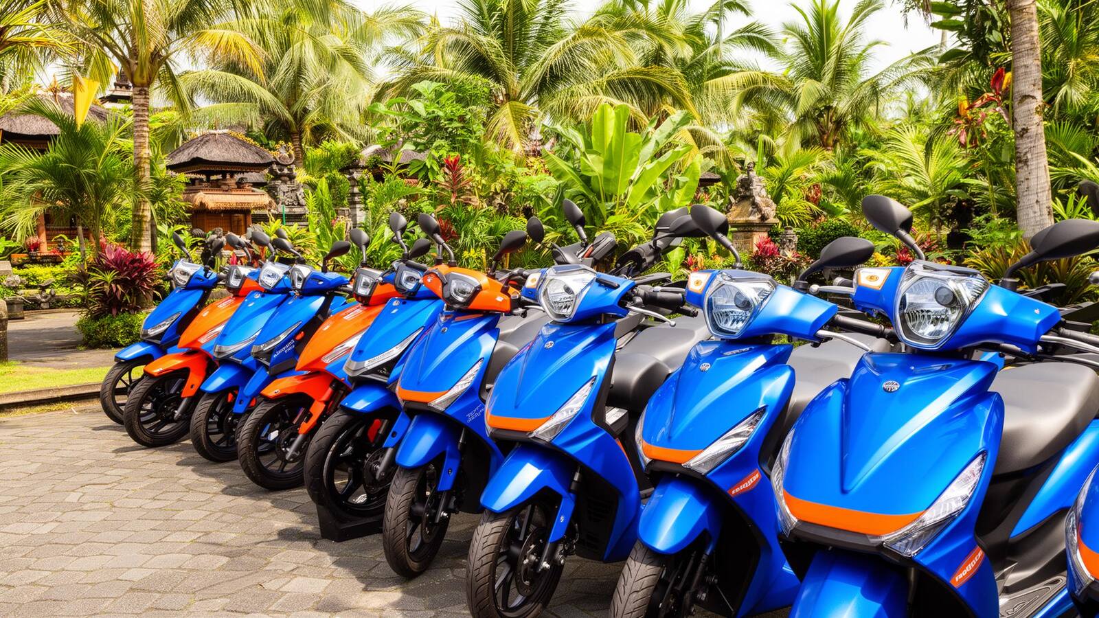 Armada rental motor RENMONTLI di Bali